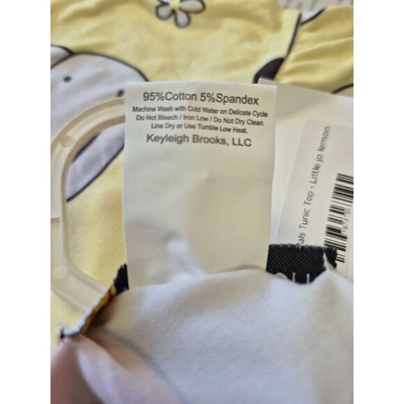 Koala and Pals Tunic Top - Little jo lemon 6/7 - Picture 5 of 5